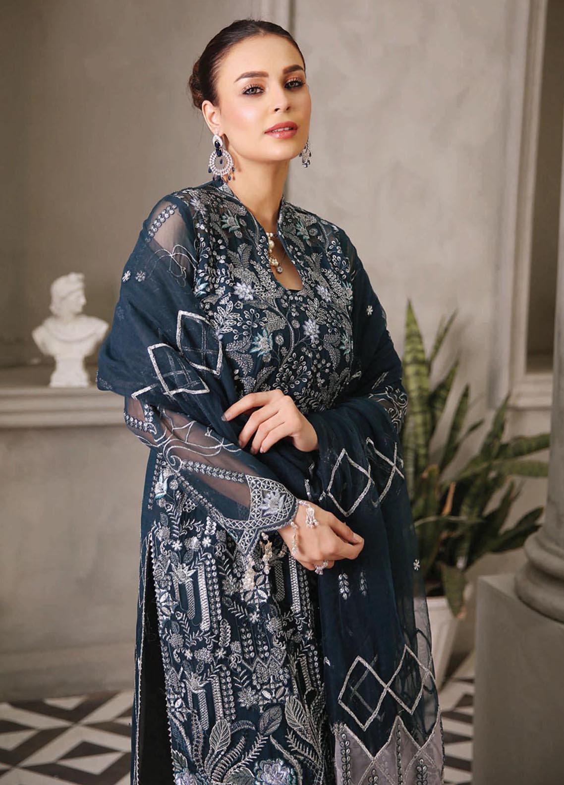 D#06 Maryams Andaaz Luxury Emb Chiffon Collection 1122 Vol-1 D#06 Maryams Andaaz Luxury Emb Chiffon Collection 1122 Vol-1
