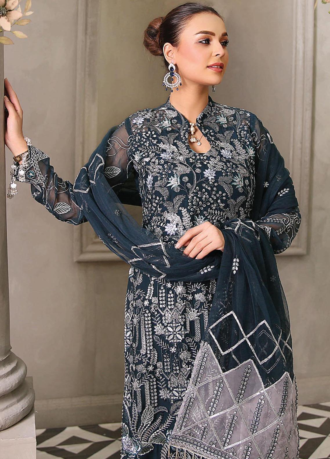 D#06 Maryams Andaaz Luxury Emb Chiffon Collection 1122 Vol-1 D#06 Maryams Andaaz Luxury Emb Chiffon Collection 1122 Vol-1