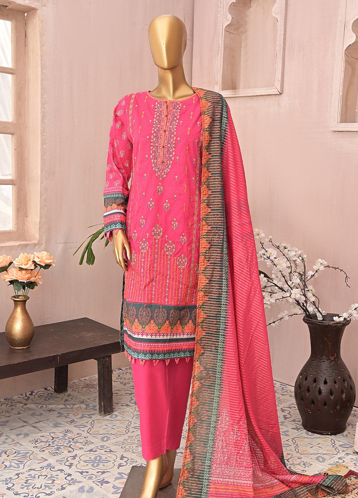 D#403 HZ Premium Emb Cambric Collection 1222 D#403 HZ Premium Emb Cambric Collection 1222