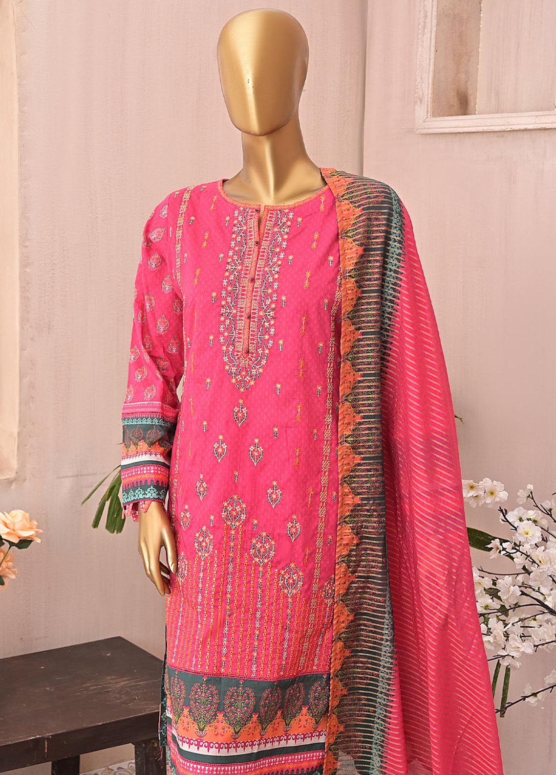D#403 HZ Premium Emb Cambric Collection 1222 D#403 HZ Premium Emb Cambric Collection 1222