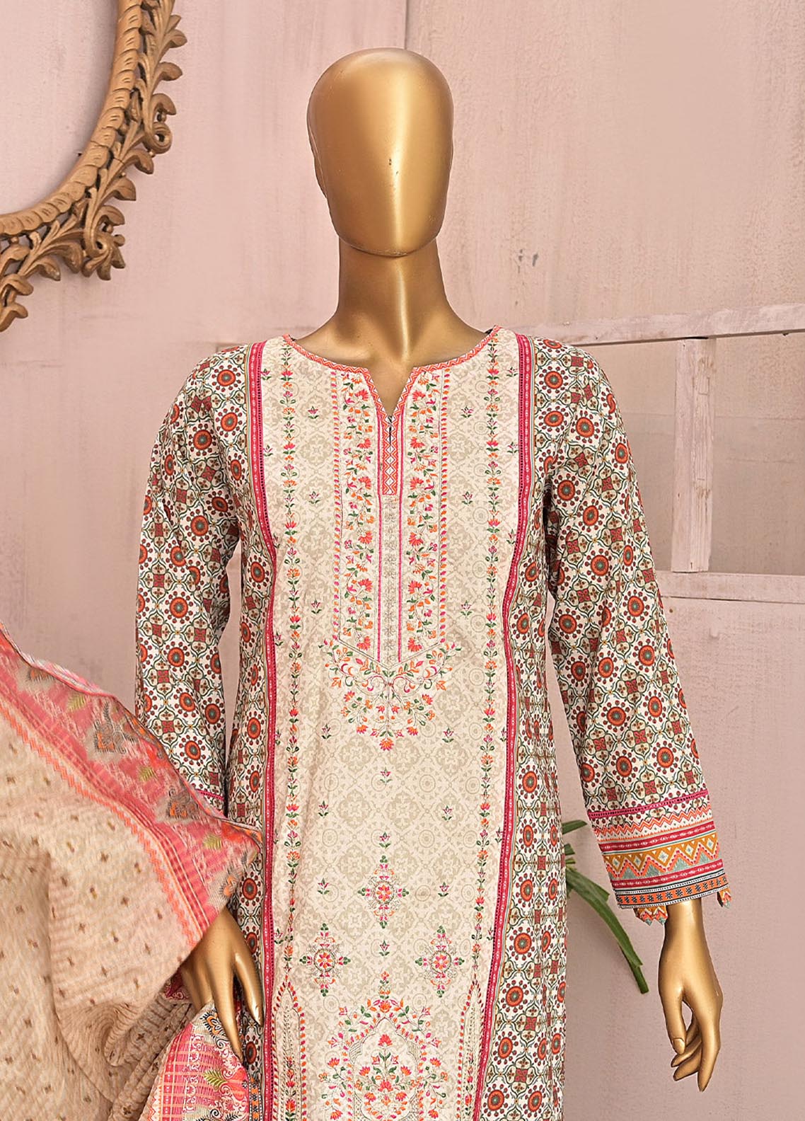 D#407 HZ Premium Emb Cambric Collection 1222 D#407 HZ Premium Emb Cambric Collection 1222