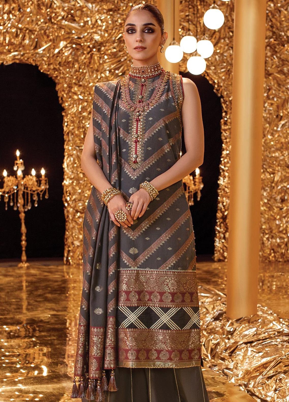 D#7B AlKaram Festive Winter Collection 1122 3Pc D#7B AlKaram Festive Winter Collection 1122 3Pc