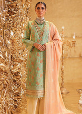 D#16F AlKaram Festive Winter Collection 1122 3Pc