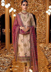 D#10C AlKaram Festive Winter Collection 1122 3Pc