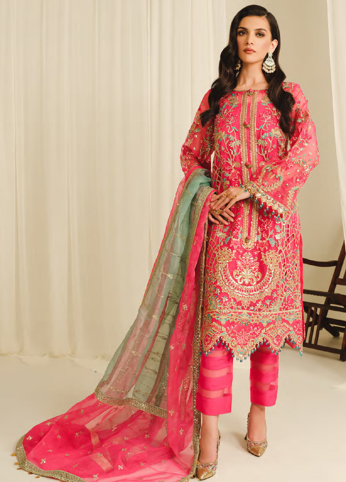D#62 Maryum & Maria Shamrock Re Verie Premium Wedding Collection 622 D#62 Maryum & Maria Shamrock Re Verie Premium Wedding Collection 622