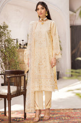 Farasha Unstitched 3 Piece Zeenat