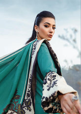 D#9A Maria B M Print Winter Shawl Collection 1222