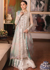 Nauroz Ayzel By Afrozeh Embroidered Chiffon Unstitched 3 Piece Suit - 04