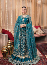 Nauroz Ayzel By Afrozeh Embroidered Chiffon Unstitched 3 Piece Suit - 05