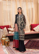 Nauroz Ayzel By Afrozeh Embroidered Chiffon Unstitched 3 Piece Suit - 09