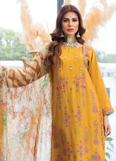 D#10 Jacquard Khuubru Luxury Emb Linen Collection 922