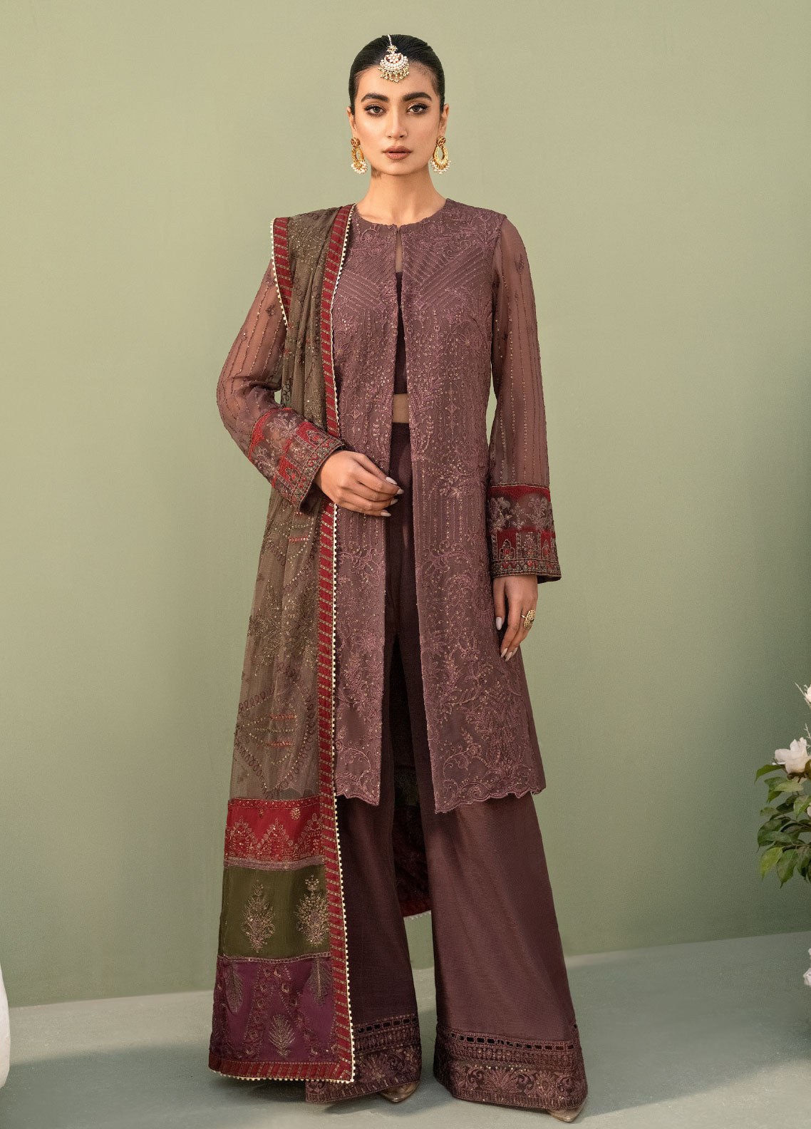 D#02 Iznik Chinon Emb Chiffon Collection 123 D#02 Iznik Chinon Emb Chiffon Collection 123