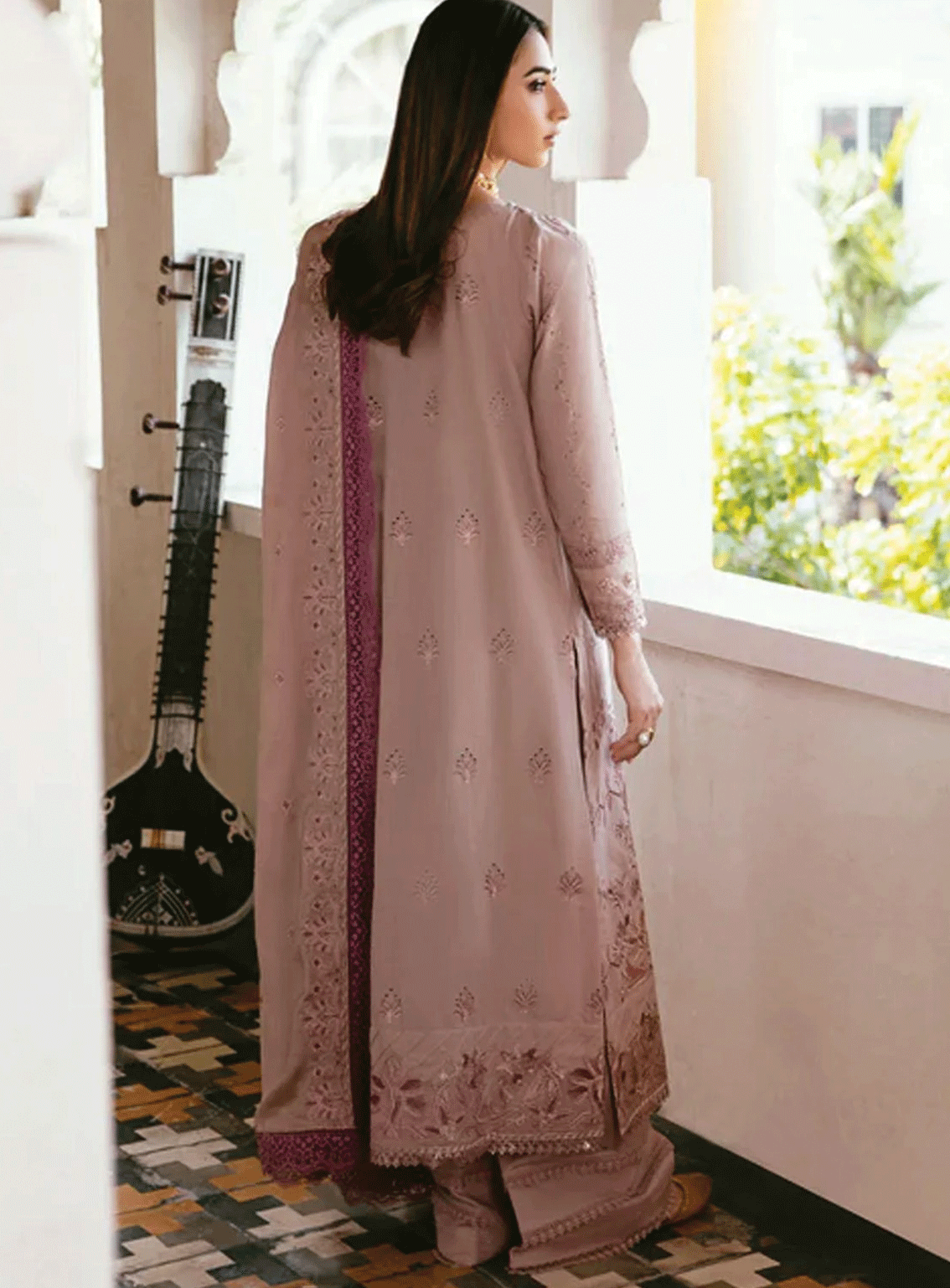 Afsanay By Florent Embroidered Khaddar Unstitched 3 Piece Suit - FL23AK FLK-4A Afsanay By Florent Embroidered Khaddar Unstitched 3 Piece Suit - FL23AK FLK-4A