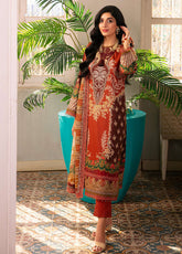 Aira By Asim Jofa Embroidered Dobby Unstitched 3 Piece Suit - AJ24AP AJAR-14