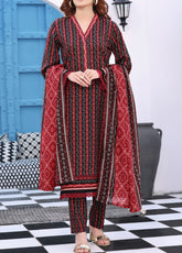 Aiza & Momina By VS Textile Printed Lawn Unstitched 3 Piece Suit - VS24AZL1 30