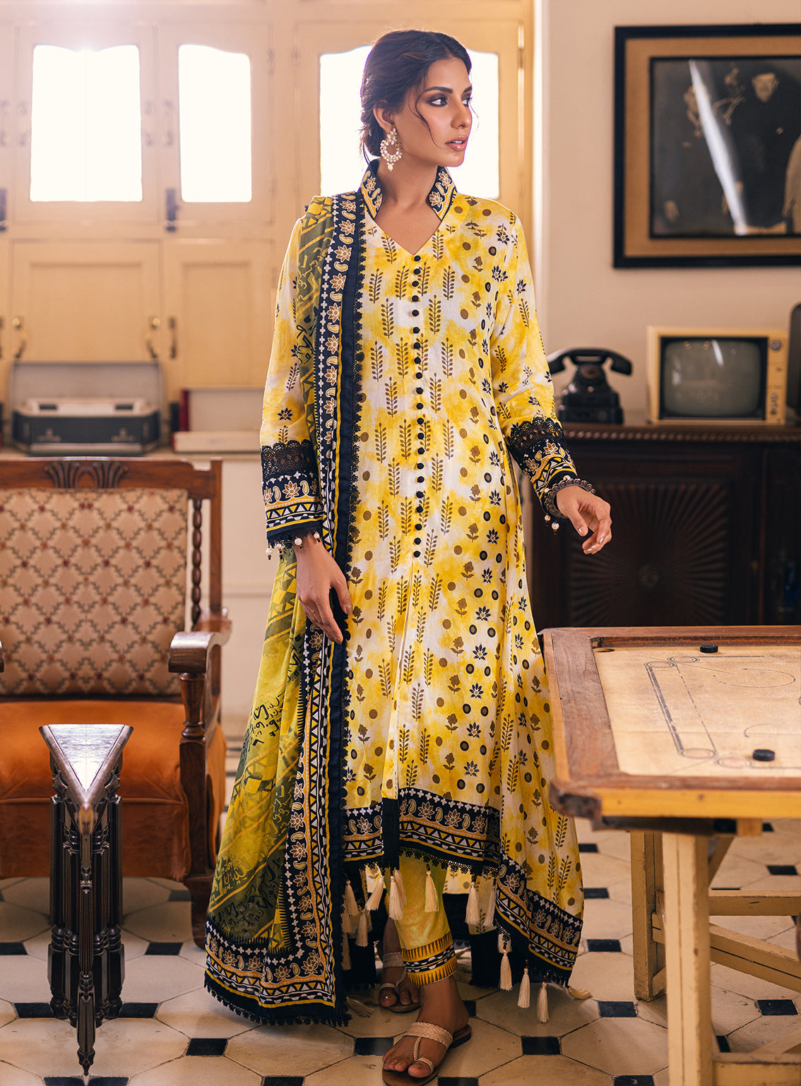 Ankahi by Al Zohaib Printed Cambric Unstitched 3 Piece Suit - 01 Ankahi by Al Zohaib Printed Cambric Unstitched 3 Piece Suit - 01