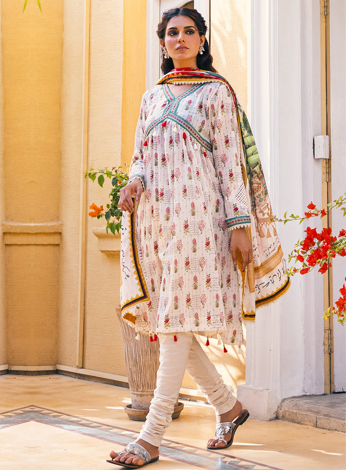 Ankahi by Al Zohaib Printed Cambric Unstitched 3 Piece Suit - 02 Ankahi by Al Zohaib Printed Cambric Unstitched 3 Piece Suit - 02