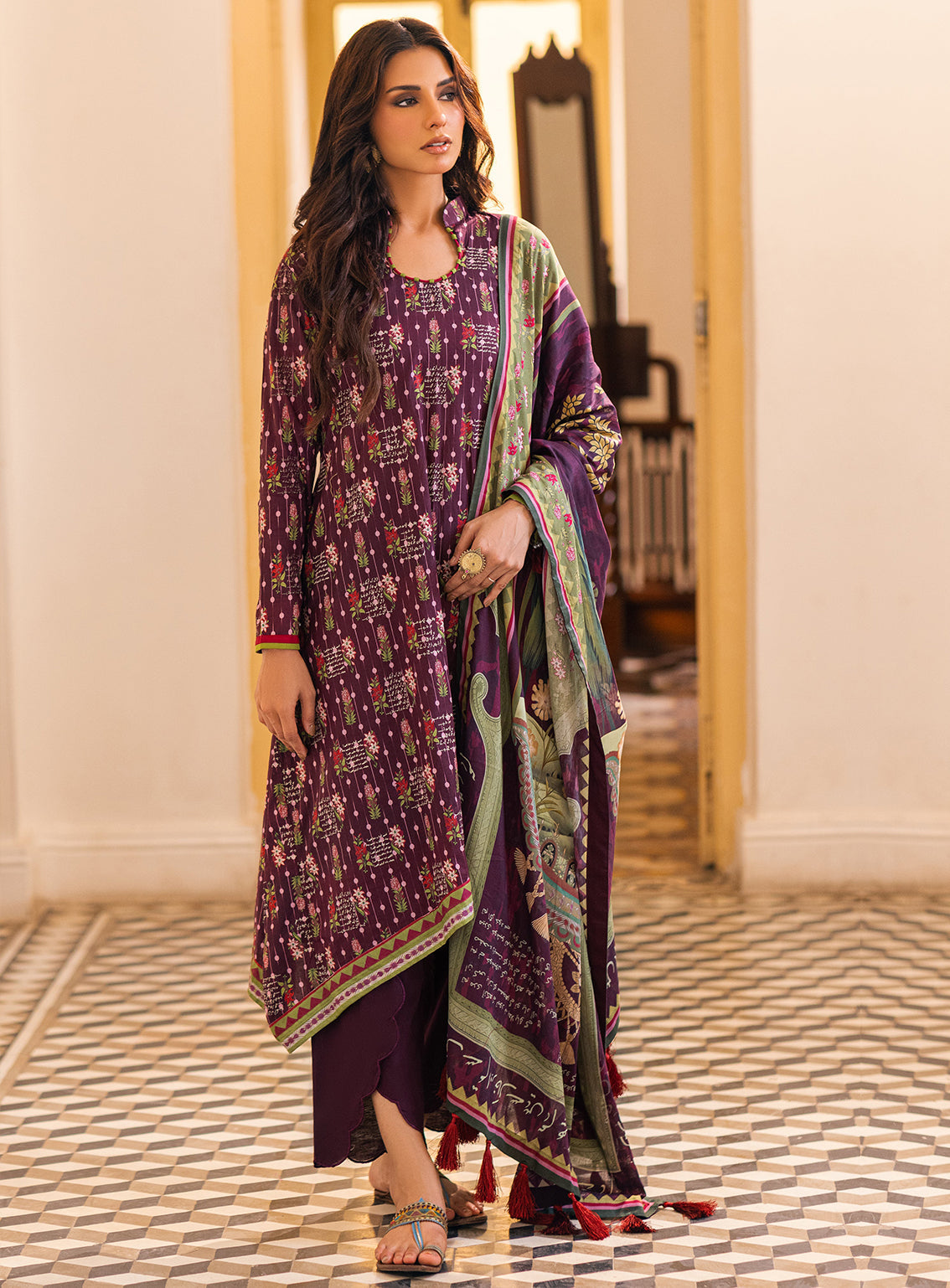 Ankahi by Al Zohaib Printed Cambric Unstitched 3 Piece Suit - 03 Ankahi by Al Zohaib Printed Cambric Unstitched 3 Piece Suit - 03