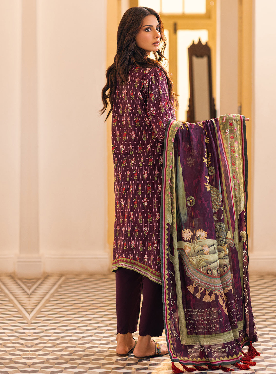 Ankahi by Al Zohaib Printed Cambric Unstitched 3 Piece Suit - 03 Ankahi by Al Zohaib Printed Cambric Unstitched 3 Piece Suit - 03