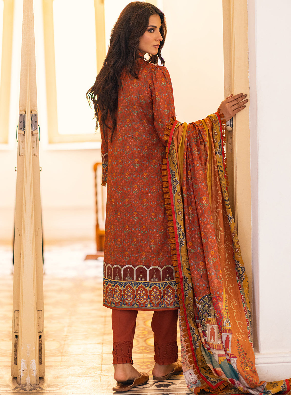 Ankahi by Al Zohaib Printed Cambric Unstitched 3 Piece Suit - 05 Ankahi by Al Zohaib Printed Cambric Unstitched 3 Piece Suit - 05