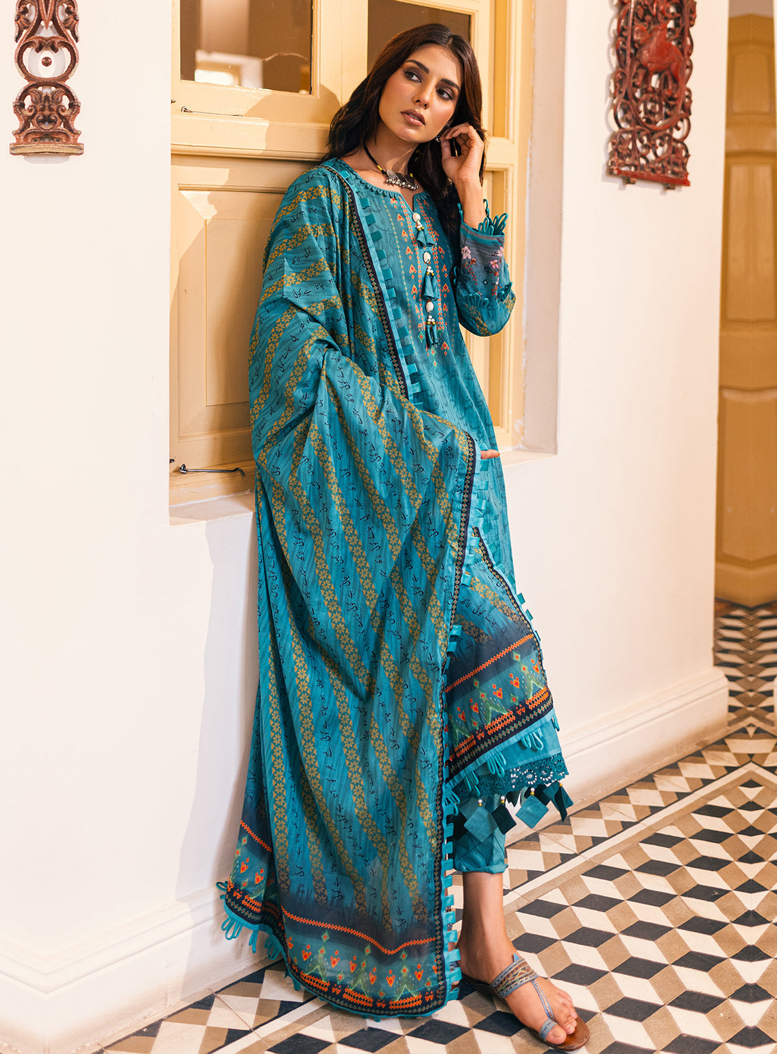 Ankahi by Al Zohaib Printed Cambric Unstitched 3 Piece Suit - 06 Ankahi by Al Zohaib Printed Cambric Unstitched 3 Piece Suit - 06
