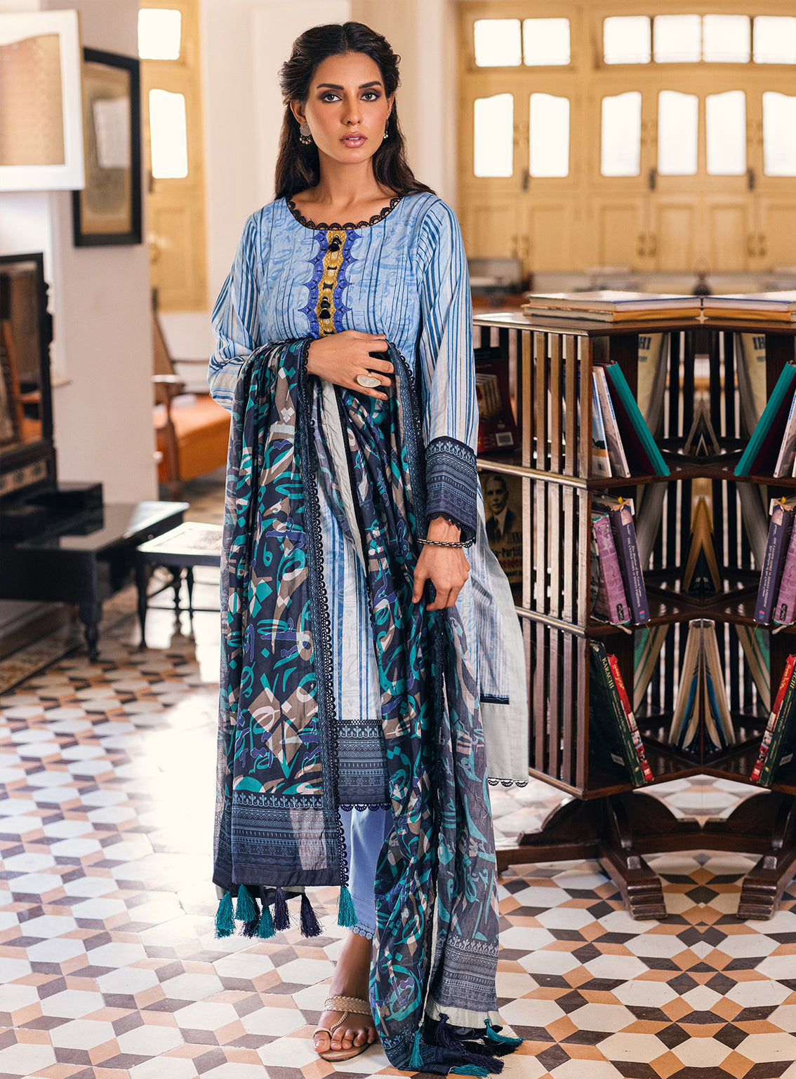 Ankahi by Al Zohaib Printed Cambric Unstitched 3 Piece Suit - 08 Ankahi by Al Zohaib Printed Cambric Unstitched 3 Piece Suit - 08