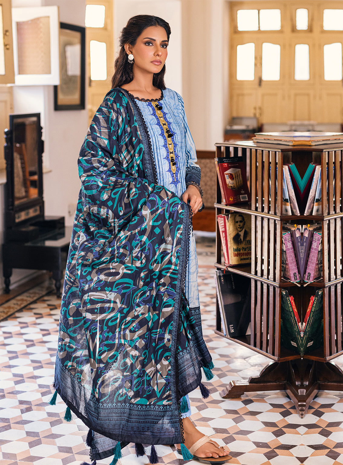 Ankahi by Al Zohaib Printed Cambric Unstitched 3 Piece Suit - 08 Ankahi by Al Zohaib Printed Cambric Unstitched 3 Piece Suit - 08