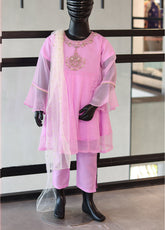 Aroob Fancy Embroidered Chiffon Stitch 3 Piece Suit - ARB24G 78