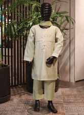 Aroob Fancy Embroidered Cotton Silk Stitch 3 Piece Suit - ARB23G 11