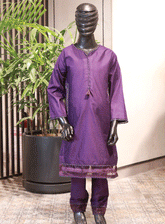 Aroob Fancy Embroidered Cotton Stitch 2 Piece Suit - ARB23G 13