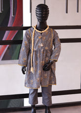 Aroob Fancy Embroidered Cotton Stitch 3 Piece Suit - ARB24G 88