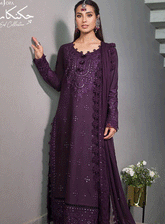 Asim Jofa Embroidered Lawn Unstitced 3 Piece Suit - AJ22CL AJCK-05