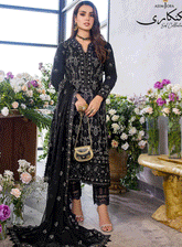 Asim Jofa Embroidered Lawn Unstitced 3 Piece Suit - AJ22CL AJCK-08