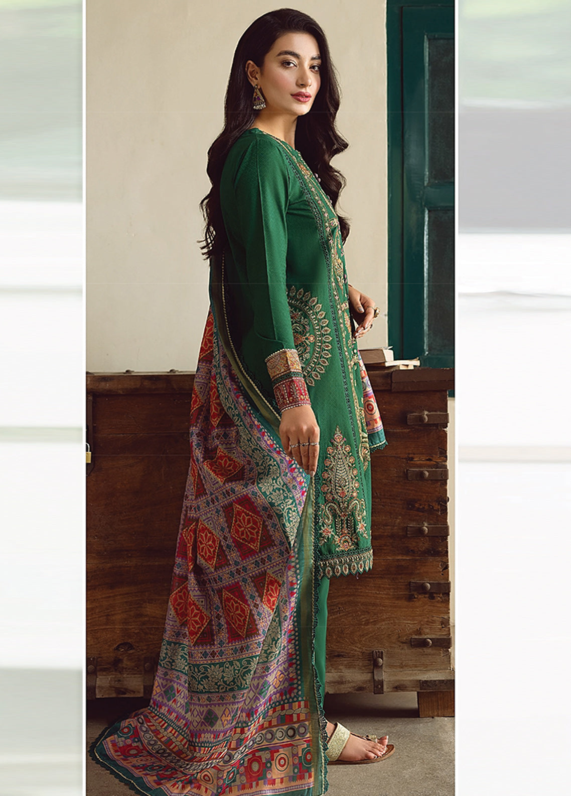 D#01 Jazmin Iris Emb Lawn Collection 223 D#01 Jazmin Iris Emb Lawn Collection 223