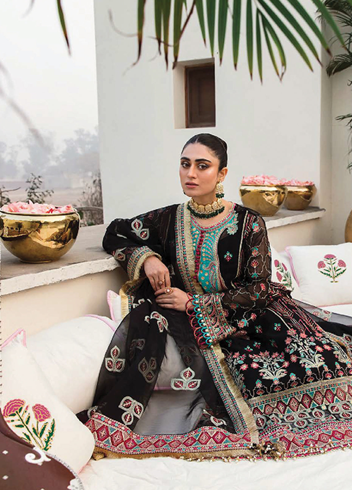Mehrbano Ayzel By Afrozeh Embroidered Chiffon Unstitched 3 Piece Suit - 05 Mehrbano Ayzel By Afrozeh Embroidered Chiffon Unstitched 3 Piece Suit - 05