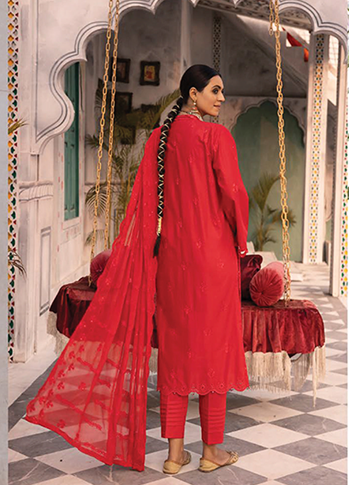 Azure By Aalaya Embroidered Lawn Unstitched 3 Piece Suit - 07 Azure By Aalaya Embroidered Lawn Unstitched 3 Piece Suit - 07