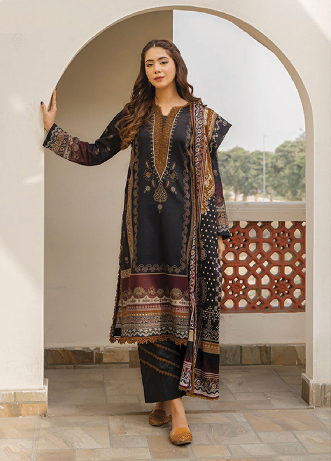 D#6B Florent Everyday Wear Printed Lawn Collection 223 D#6B Florent Everyday Wear Printed Lawn Collection 223