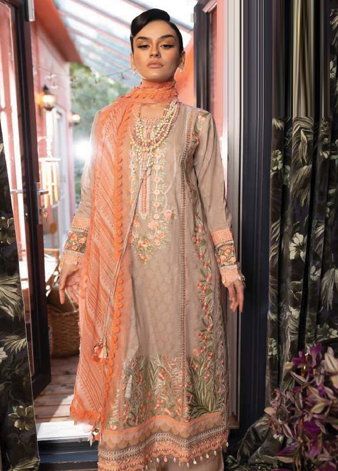 D#7B Sobia Nazir Vital Emb Lawn Collection 223 D#7B Sobia Nazir Vital Emb Lawn Collection 223