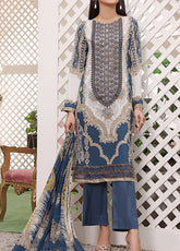 Ayesha Alishba By VS Textile Embroidered Lawn Unstitched 3 Piece Suit - 15