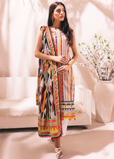 D#08 AlZohaib Colors Digital Printed Lawn Collection 323