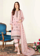 D#07 Alif Ruby Digital Emb Lawn Collection 223