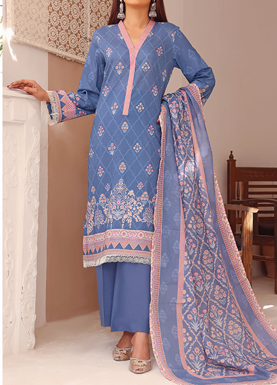 Misri By VS Textile Printed Lawn Unstitched 3 Piece Suit - 05 Misri By VS Textile Printed Lawn Unstitched 3 Piece Suit - 05