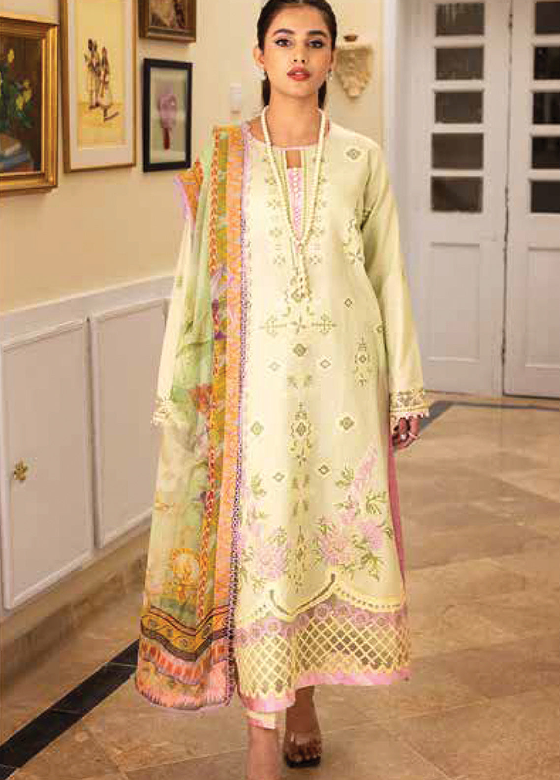 D#2B Roheenaz Tabeer Emb Lawn Collection 223 D#2B Roheenaz Tabeer Emb Lawn Collection 223
