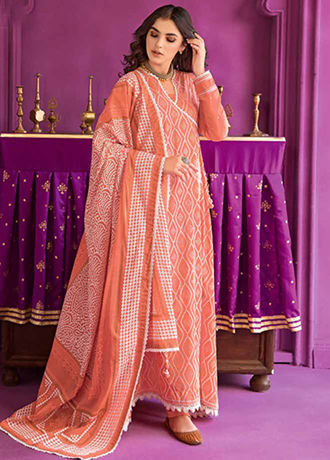 D#CL22115 GulAhmed Chunri Emb Lawn Collection 223 D#CL22115 GulAhmed Chunri Emb Lawn Collection 223