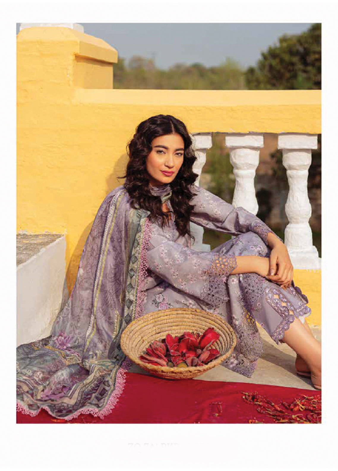 D#7A Zarqash Tresor Luxe Emb Lawn Collection 323 D#7A Zarqash Tresor Luxe Emb Lawn Collection 323