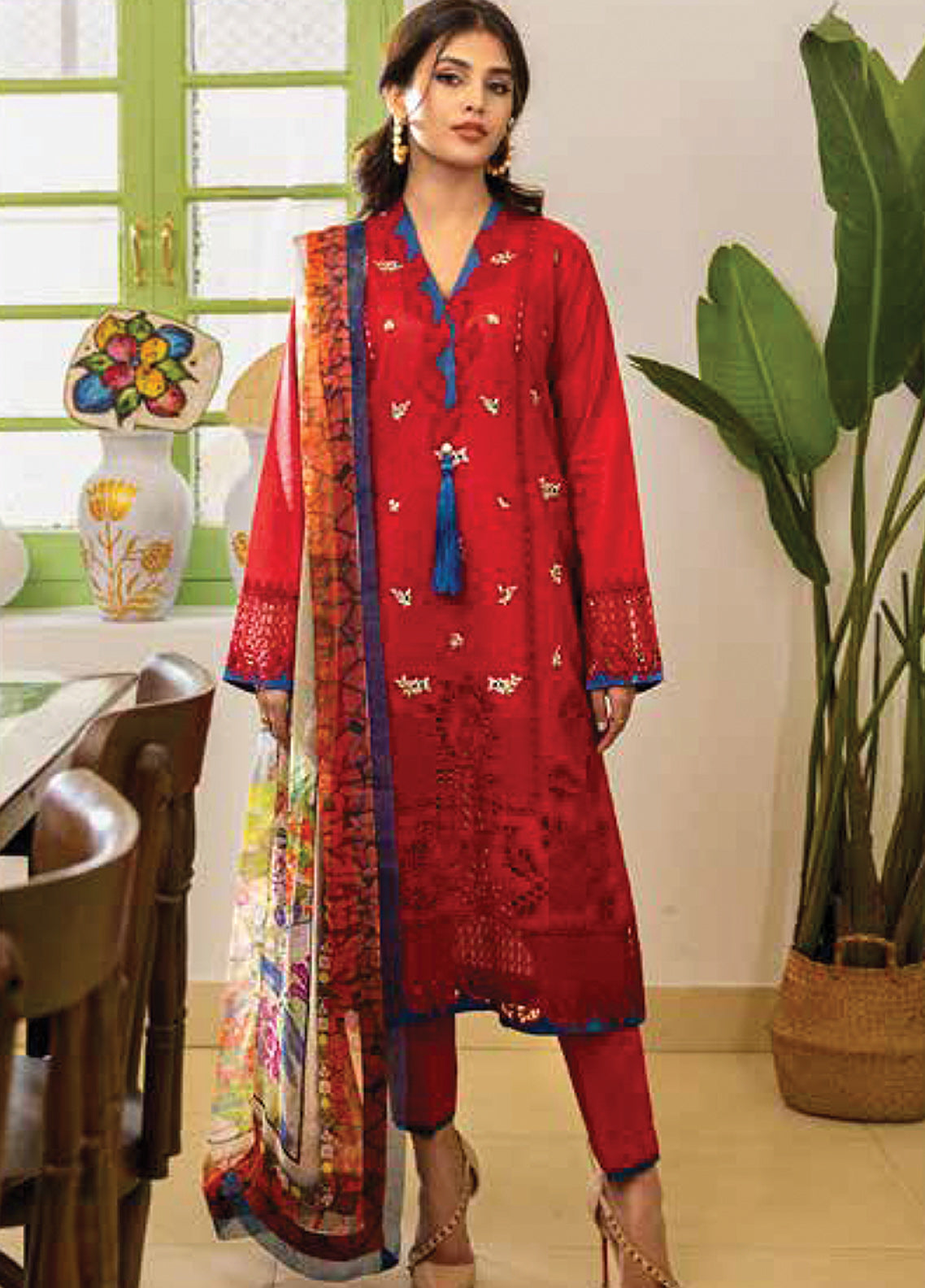 D#1B Roheenaz Tabeer Emb Lawn Collection 223 D#1B Roheenaz Tabeer Emb Lawn Collection 223