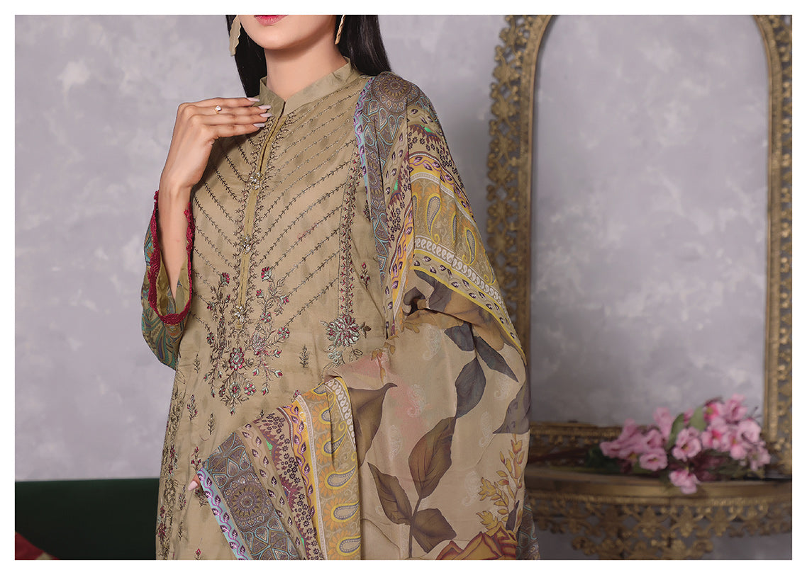 Ayesha Alishba By VS Textile Embroidered Lawn Unstitched 3 Piece Suit - 14 Ayesha Alishba By VS Textile Embroidered Lawn Unstitched 3 Piece Suit - 14