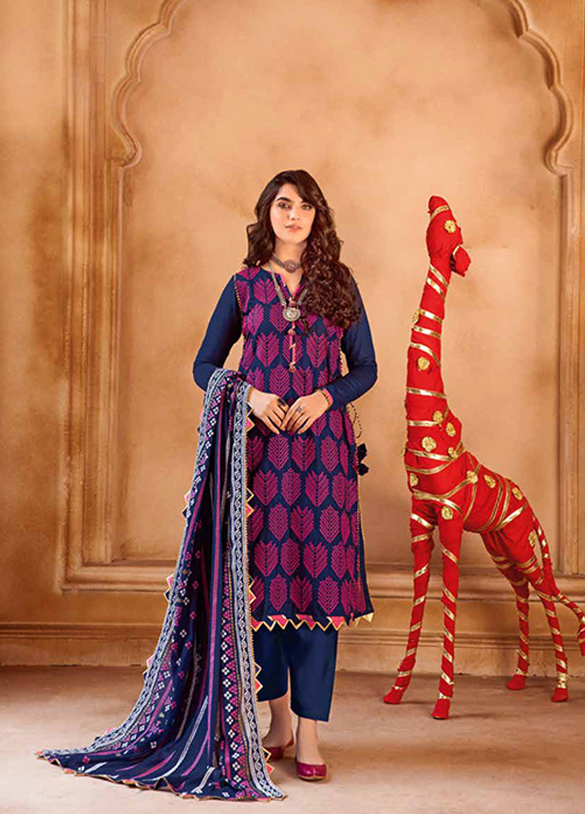 D#CL32201 GulAhmed Chunri Emb Lawn Collection 223 D#CL32201 GulAhmed Chunri Emb Lawn Collection 223