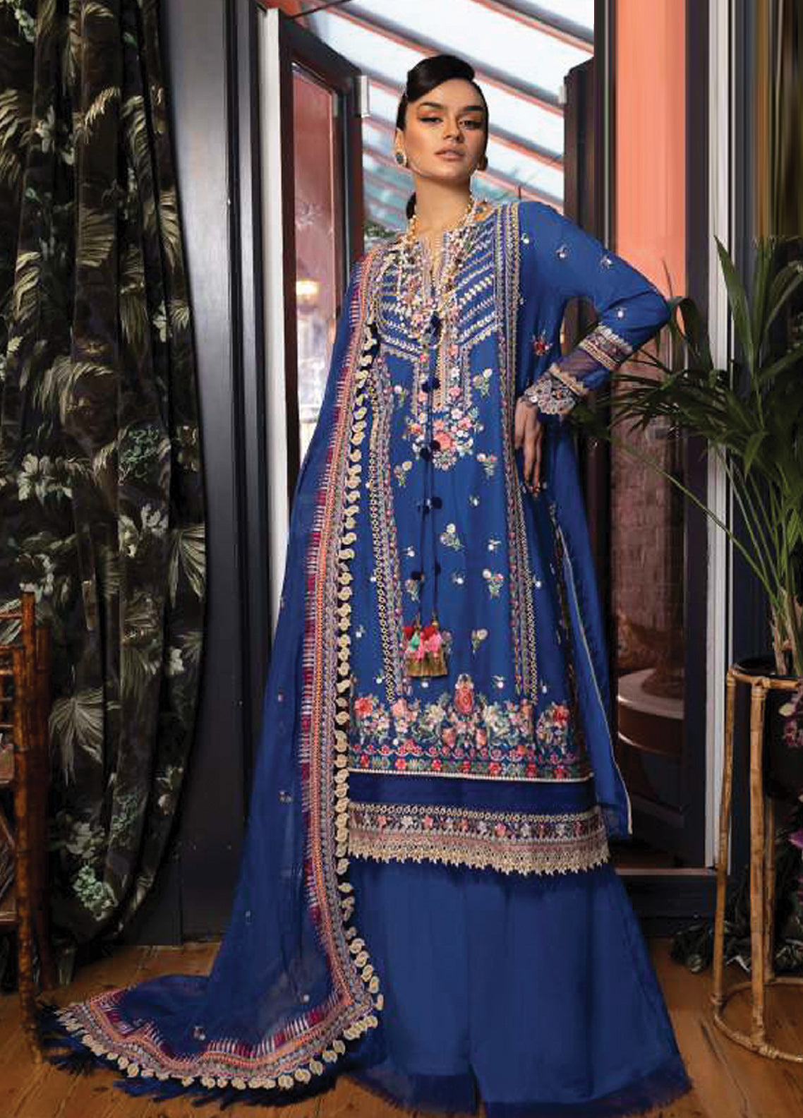 D#4B Sobia Nazir Vital Emb Lawn Collection 223 D#4B Sobia Nazir Vital Emb Lawn Collection 223