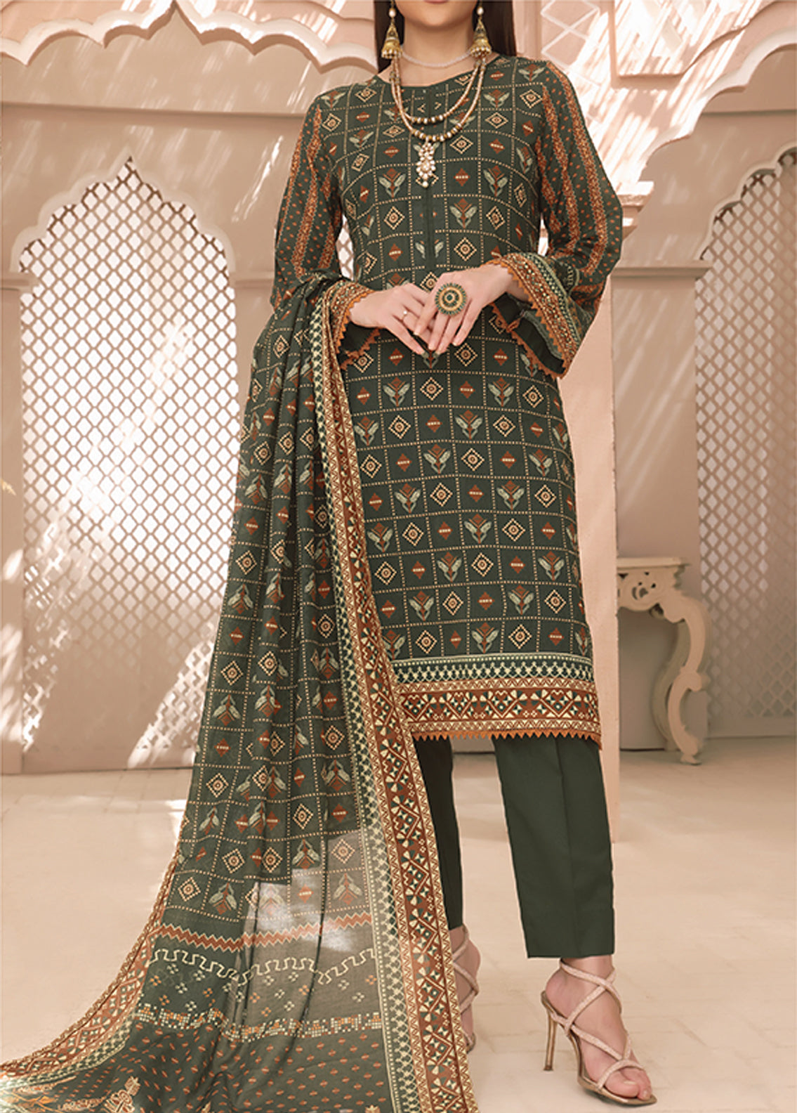 Misri By VS Textile Printed Lawn Unstitched 3 Piece Suit - 03 Misri By VS Textile Printed Lawn Unstitched 3 Piece Suit - 03